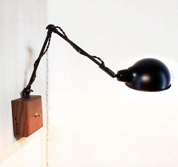 wall lamp vintage industrial loft personality simple wooden iron e14 light with switch bedside reading lamps bedroom office
wall lamp vintage industrial loft personality simple wooden iron e14 light with switch bedside reading lamps bedroom office