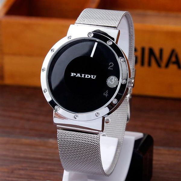 wristwatches watch simple black/white designer dial metal iron mesh mens women girls ladies fashion quartz wrist watches gift, Slivery;brown
wristwatches watch simple black/white designer dial metal iron mesh mens women girls ladies fashion quartz wrist watches gift, Slivery;brown