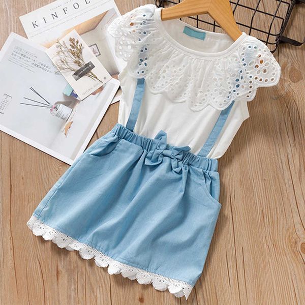summer girl crew neck sleevelcotton lace pullover bow korean version 2021 white western style skirt suit two-piece tz0026 x0803, Red;yellow 
summer girl crew neck sleevelcotton lace pullover bow korean version 2021 white western style skirt suit two-piece tz0026 x0803, Red;yellow