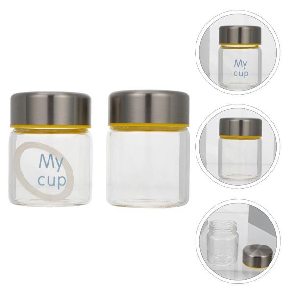 storage bottles & jars 2pcs glass honey jar cubilose container canister(random pattern)
storage bottles & jars 2pcs glass honey jar cubilose container canister(random pattern)