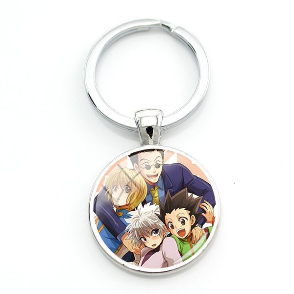 cartoon keychains tahunter x glass cabochon keychains animation peripheral jewelry anime key holders keyrings, Silver
cartoon keychains tahunter x glass cabochon keychains animation peripheral jewelry anime key holders keyrings, Silver