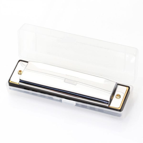 

240 pieces wholesale blues harmonica 10 hole c key for beginners