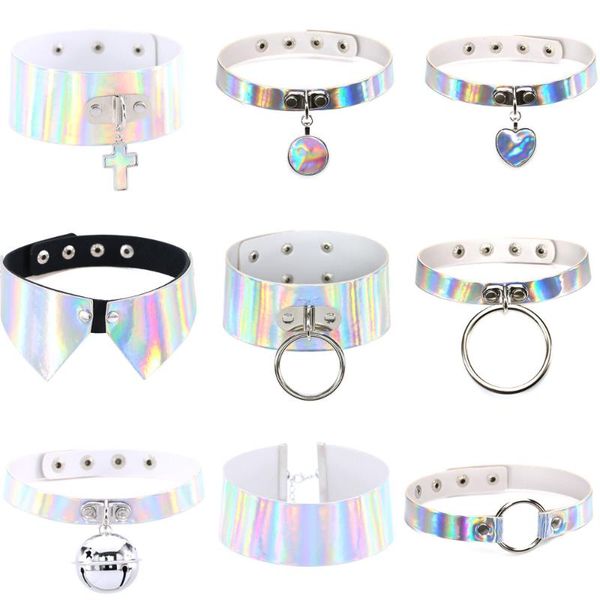 chokers diezi punk pu leather choker necklace for women men harajuku gothic circle round heart cross pendant vintage jewelry, Golden;silver
chokers diezi punk pu leather choker necklace for women men harajuku gothic circle round heart cross pendant vintage jewelry, Golden;silver