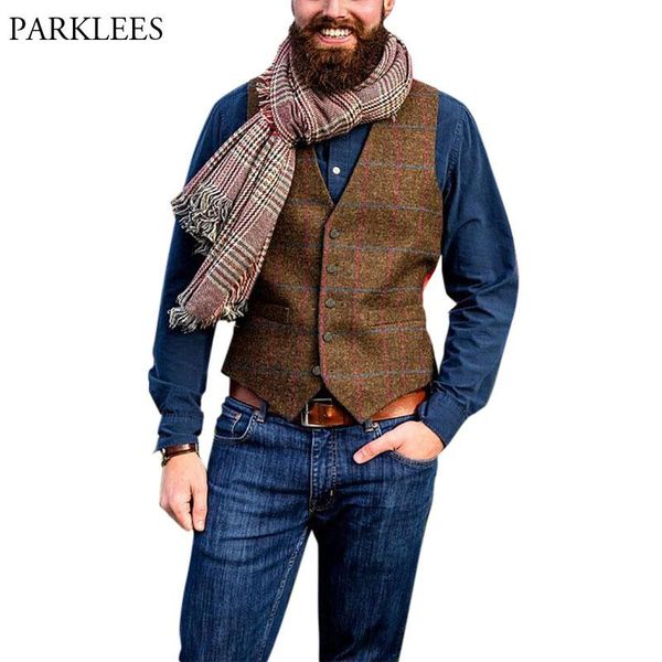men's vests plaid suit vest men 2021 brand vintage mens sleeveless waistcoat gilet homme casual slim fit gentleman business chaleco, Black;white
men's vests plaid suit vest men 2021 brand vintage mens sleeveless waistcoat gilet homme casual slim fit gentleman business chaleco, Black;white