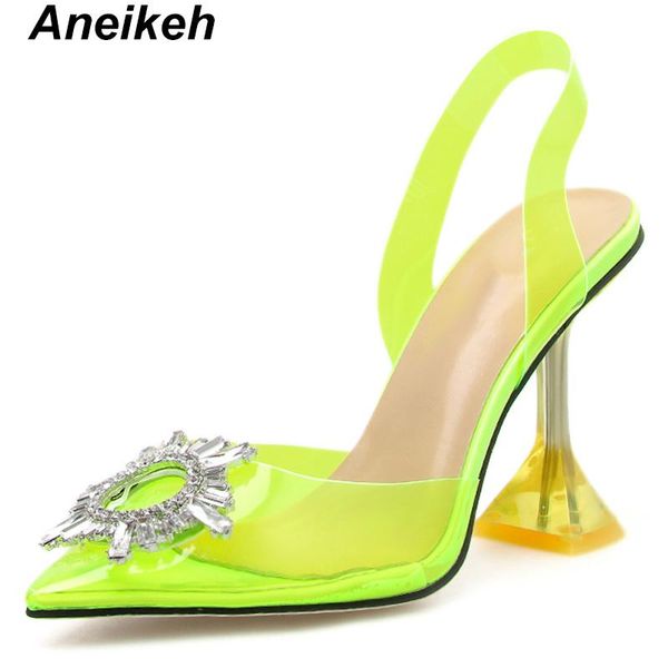aneikeh pvc women heeled sandals rhinestone ankle strap pumps super high heels .5 cm peep toe slip-on dress lady shoes size 41, Black
aneikeh pvc women heeled sandals rhinestone ankle strap pumps super high heels .5 cm peep toe slip-on dress lady shoes size 41, Black