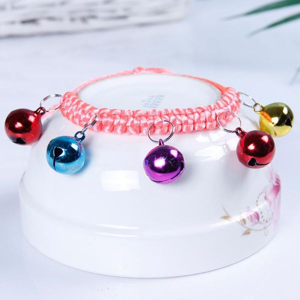 dog collars & leashes hand-woven big bell pet collar hand-knitted cat small and medium-sized supplies
dog collars & leashes hand-woven big bell pet collar hand-knitted cat small and medium-sized supplies