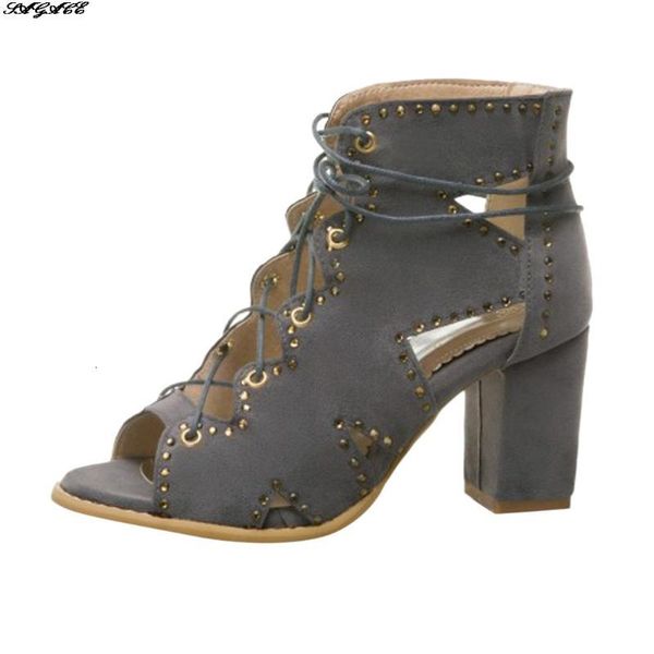 sandals sagsce european and american plus size super high heel thick fish mouth female hollow rivet lace wwze, Black
sandals sagsce european and american plus size super high heel thick fish mouth female hollow rivet lace wwze, Black
