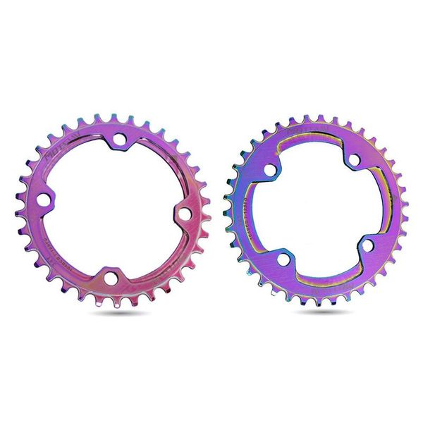 tools motsuv 2 pcs 104bcd colorful bicycle chainring mtb mountain round crankset rainbow chainwheel tooth plate, 34t & 38t
tools motsuv 2 pcs 104bcd colorful bicycle chainring mtb mountain round crankset rainbow chainwheel tooth plate, 34t & 38t