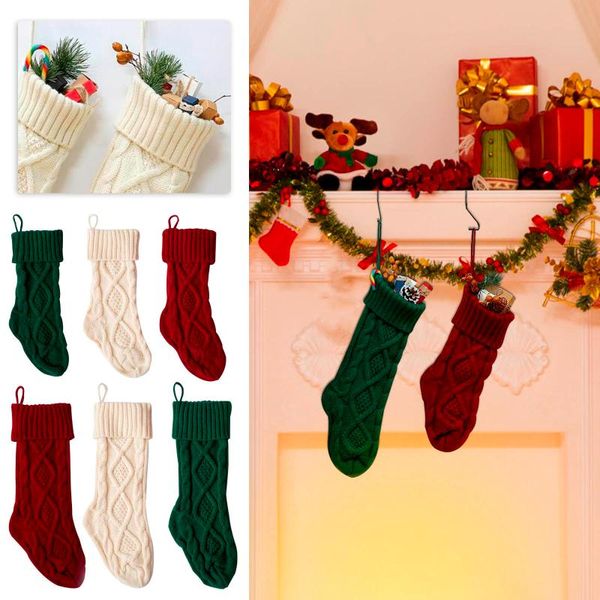 christmas decorations knitted woolen home wall decoration candy bag socks set diamond gift ornament cosas de navidad
christmas decorations knitted woolen home wall decoration candy bag socks set diamond gift ornament cosas de navidad