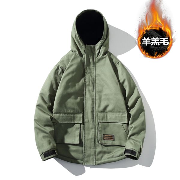 's windproof parkas 2021 winter military fashion thick casual outwear plus size 5xl veet warm coat men, Black;brown
's windproof parkas 2021 winter military fashion thick casual outwear plus size 5xl veet warm coat men, Black;brown