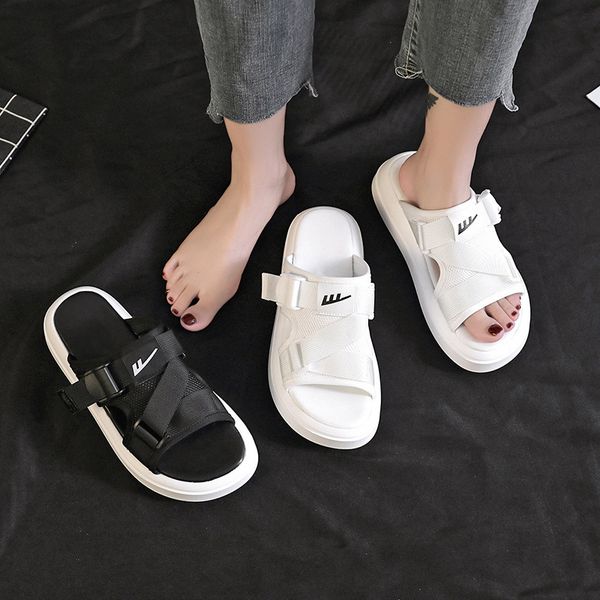 luxury slippers 2021 summer slipper's casual korean fashion ins trendy one word thick bottom lazy beach sho, Black
luxury slippers 2021 summer slipper's casual korean fashion ins trendy one word thick bottom lazy beach sho, Black