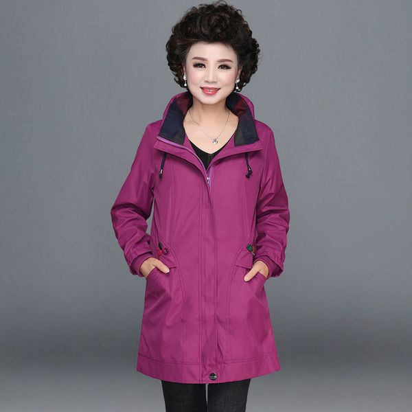 women's jackets dancing wings plus size 5xl middle-aged women's medium long trench coat solid color qpdk, Black;brown
women's jackets dancing wings plus size 5xl middle-aged women's medium long trench coat solid color qpdk, Black;brown