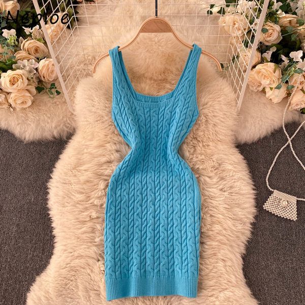 neploe vintage twist design multicolor knit dress women high waist hip bodycon vestidos summer sleeveless robe mujer 210510, Black;gray
neploe vintage twist design multicolor knit dress women high waist hip bodycon vestidos summer sleeveless robe mujer 210510, Black;gray