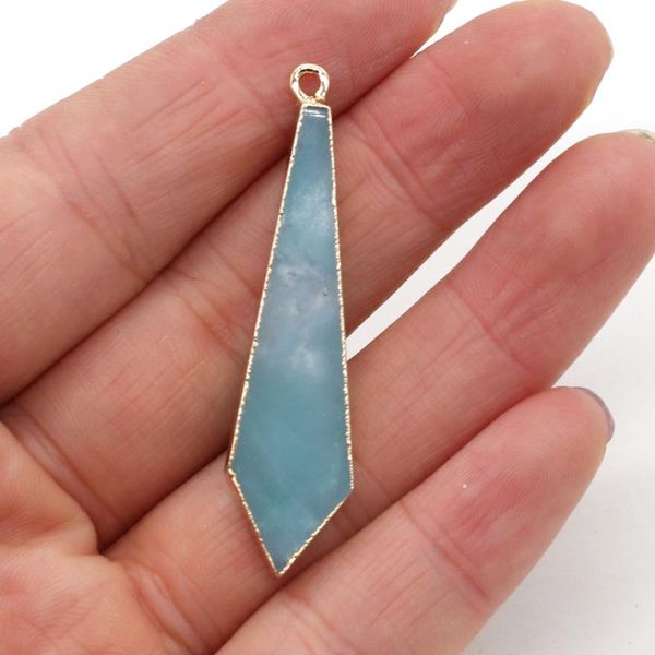 charms natural stone amazonite pendant exquisite single-hole for jewelry making diy necklace earring accessories 12x48mm, Bronze;silver
charms natural stone amazonite pendant exquisite single-hole for jewelry making diy necklace earring accessories 12x48mm, Bronze;silver