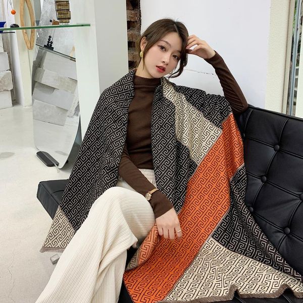 scarves 2021 scarf women summer office air conditioning warm shawl cloak wild cashmere autumn and winter, Blue;gray
scarves 2021 scarf women summer office air conditioning warm shawl cloak wild cashmere autumn and winter, Blue;gray