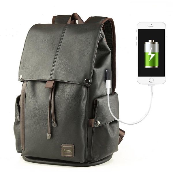 backpack pvc leather lapusb school bag rucksack schoolbag fashion male student soft for men backbag travel daypacks
backpack pvc leather lapusb school bag rucksack schoolbag fashion male student soft for men backbag travel daypacks