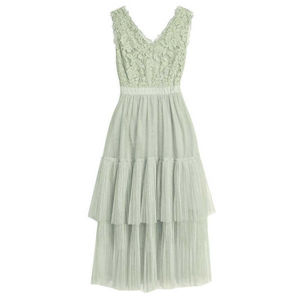 perhaps u light green tank sleeveless v neck empire lace mesh empire a-line cascading ruffle cake long dress summer d1507 210529, Black;gray
perhaps u light green tank sleeveless v neck empire lace mesh empire a-line cascading ruffle cake long dress summer d1507 210529, Black;gray