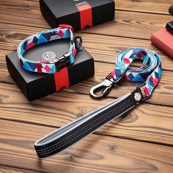 dog collars & leashes nylon printing collar leash set 10 color geometric figure colorful with for pet cat
dog collars & leashes nylon printing collar leash set 10 color geometric figure colorful with for pet cat