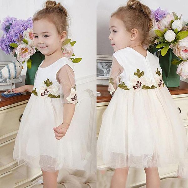 girl's dresses children's dress mid-sleeve for girls mesh flower embroidery applique princess summer children tutu clothes, Red;yellow
girl's dresses children's dress mid-sleeve for girls mesh flower embroidery applique princess summer children tutu clothes, Red;yellow