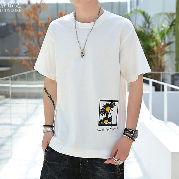 lornock 2021 men's t-shirt korean fashion casual loose large short sleeve 5 / 5, White;black
lornock 2021 men's t-shirt korean fashion casual loose large short sleeve 5 / 5, White;black