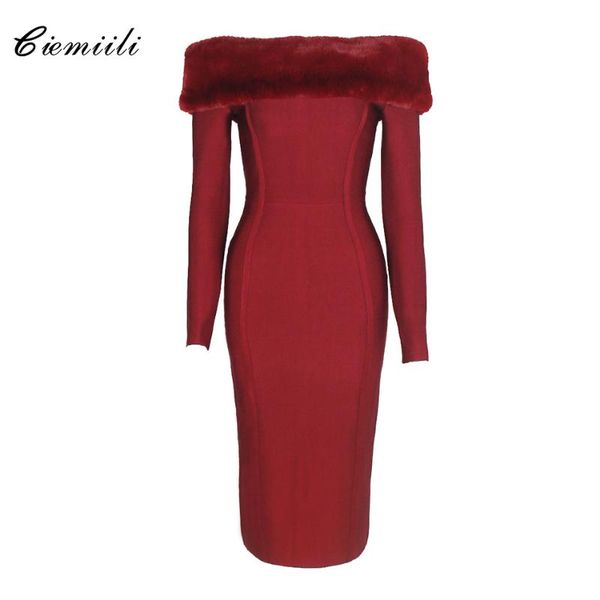 casual dresses ciemiili slash neck full sleeves bodycon knee length bandage 2021 celebrity noble vestidos hidden breasted party women dress, Black;gray
casual dresses ciemiili slash neck full sleeves bodycon knee length bandage 2021 celebrity noble vestidos hidden breasted party women dress, Black;gray
