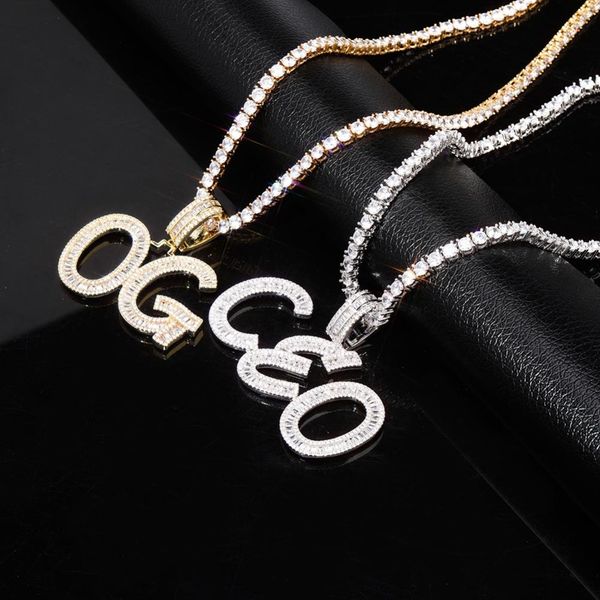 custom name letters customized necklaces iced out chain pendants charms zircon hip hop jewelry with gold silver 20inch tennis chain rock pun
custom name letters customized necklaces iced out chain pendants charms zircon hip hop jewelry with gold silver 20inch tennis chain rock pun