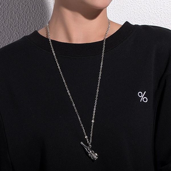chains necklace woman drunkard wine bottle necklaces men chain ladies pendant girls jewelry silver color trendy korean alloy halskette
chains necklace woman drunkard wine bottle necklaces men chain ladies pendant girls jewelry silver color trendy korean alloy halskette