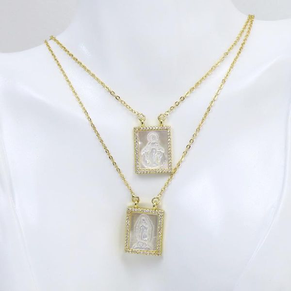 pendant necklaces 5 pcs rectangle white shell gold necklace jesus elegant fashion jewelry 51909, Silver
pendant necklaces 5 pcs rectangle white shell gold necklace jesus elegant fashion jewelry 51909, Silver