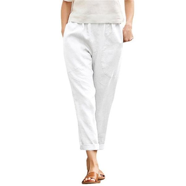 women's pants & capris women ankle length cropped solid color loose casual trousers comfortable breathable lady elegant all-match, Black;white
women's pants & capris women ankle length cropped solid color loose casual trousers comfortable breathable lady elegant all-match, Black;white