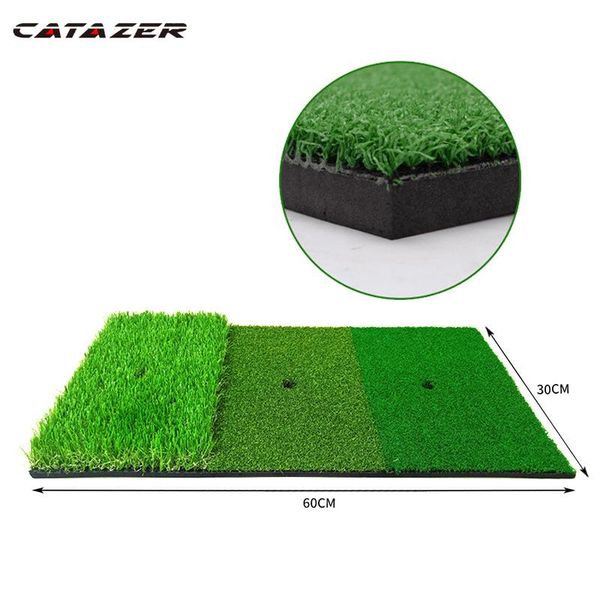 golf training aids catazer hitting mat 3 grasses with rubber tee hole indoor outdoor tri-turf grass mats
golf training aids catazer hitting mat 3 grasses with rubber tee hole indoor outdoor tri-turf grass mats