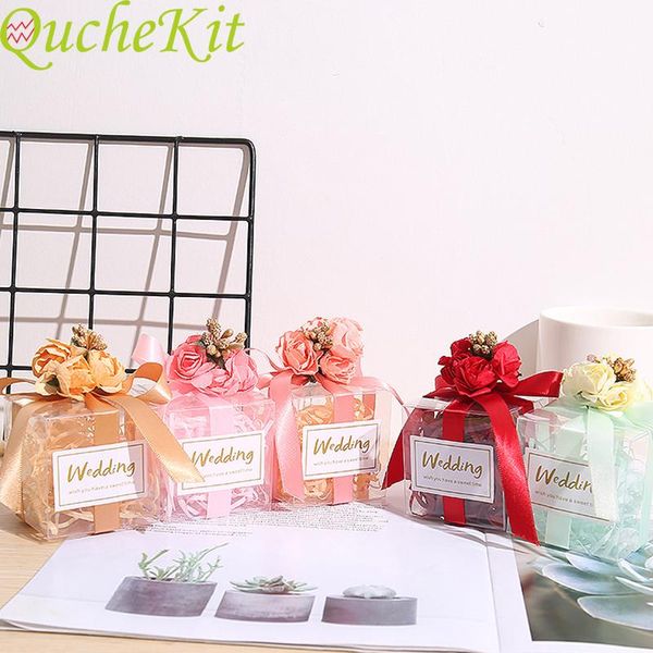 25pcs clear pvc candy box with ribbon flower diy chocolate packaging boxes wedding birthday party supply bridesmaid gift bag wrap
25pcs clear pvc candy box with ribbon flower diy chocolate packaging boxes wedding birthday party supply bridesmaid gift bag wrap