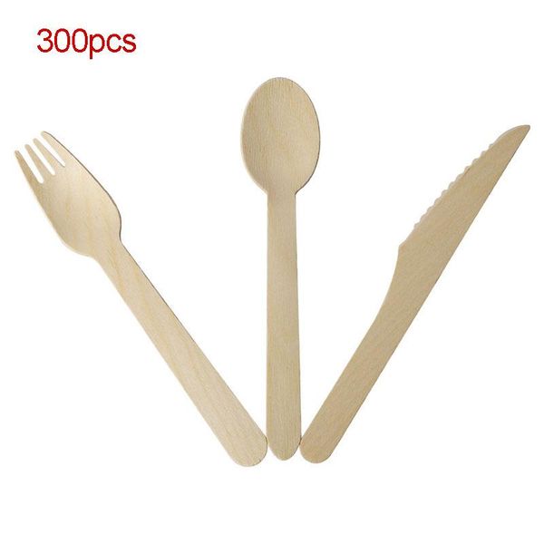 disposable dinnerware 300pcs eco-friendly wooden cutlery home dessert spoons knives forks dining tableware birthday party wedding supplies
disposable dinnerware 300pcs eco-friendly wooden cutlery home dessert spoons knives forks dining tableware birthday party wedding supplies