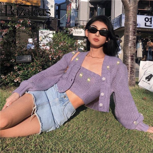 vintage pull femme streetwear womens sweater embroidery crop and cardigan harajuku purple knitted suit, White;black
vintage pull femme streetwear womens sweater embroidery crop and cardigan harajuku purple knitted suit, White;black
