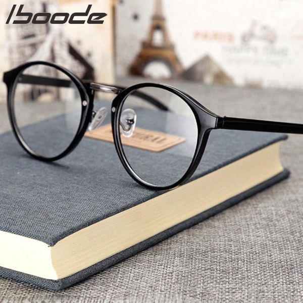 fashion sunglasses frames iboode vintage round glasses frame retro women clear lens eyewear brand designer gafas de sol eyeglasses, Black
fashion sunglasses frames iboode vintage round glasses frame retro women clear lens eyewear brand designer gafas de sol eyeglasses, Black