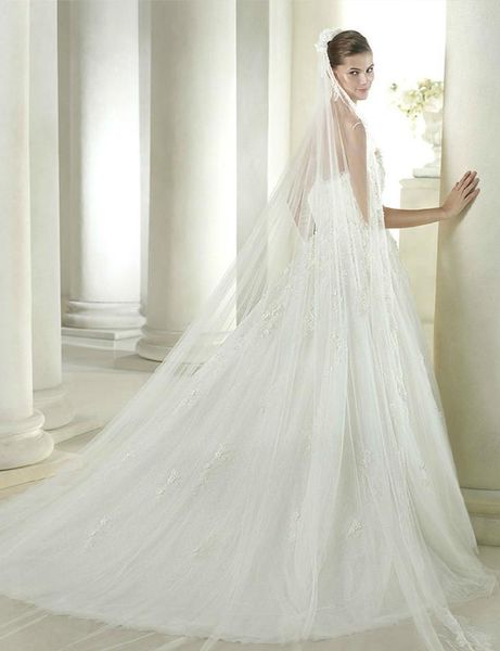 bridal veils wedding veil long cathedral with comb two layer 3 meters cut edge weddings accessories voile de mariage 2021, Black
bridal veils wedding veil long cathedral with comb two layer 3 meters cut edge weddings accessories voile de mariage 2021, Black