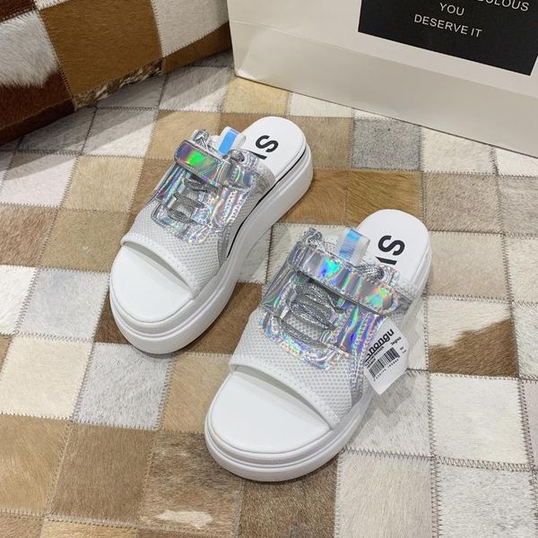 slippers women 2021 summer sequins outdoor thick sole beach flip flops female casual fashion roman slides, Black
slippers women 2021 summer sequins outdoor thick sole beach flip flops female casual fashion roman slides, Black