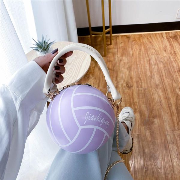 cross body women's bags creative 2021 fashion chains styling messenger bag personality basketball shape for lady circular shoulder
cross body women's bags creative 2021 fashion chains styling messenger bag personality basketball shape for lady circular shoulder