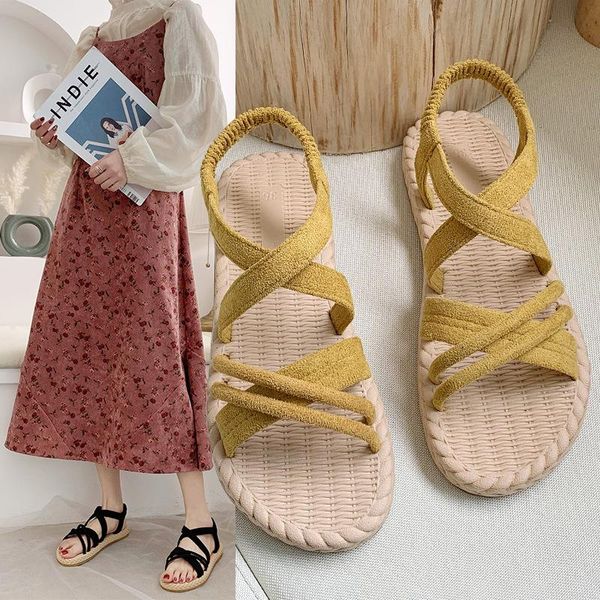 slippers jaylay women slip-on sandals house casual non-slip breathable soft bottom shoes bandaged simples styles, Black
slippers jaylay women slip-on sandals house casual non-slip breathable soft bottom shoes bandaged simples styles, Black