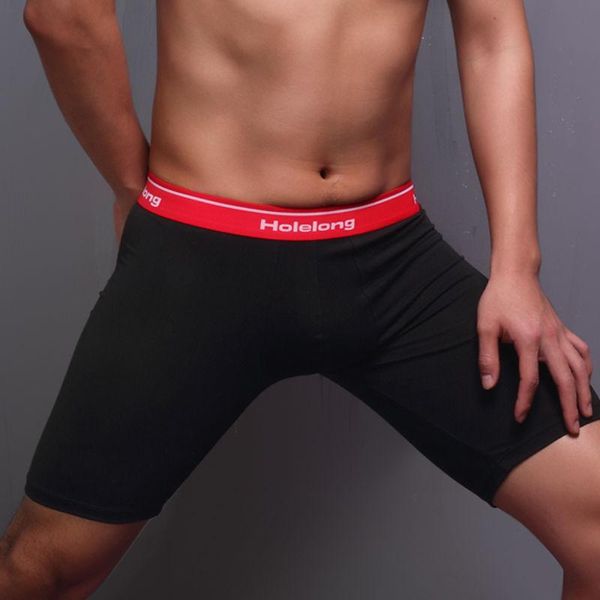 underpants men's five-minute underwear knee-length shorts sports running riding fitness cotton healthy boxer briefs, Black;white
underpants men's five-minute underwear knee-length shorts sports running riding fitness cotton healthy boxer briefs, Black;white