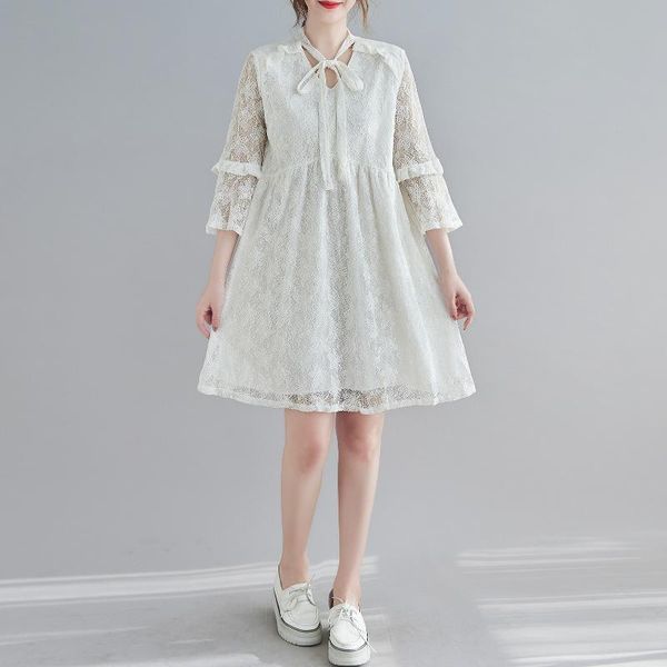 plus size lace dress women a-line vestido flared sleeves v neck floral holiday boho sweet casual elegant 2021 summer dresses, Black;gray
plus size lace dress women a-line vestido flared sleeves v neck floral holiday boho sweet casual elegant 2021 summer dresses, Black;gray