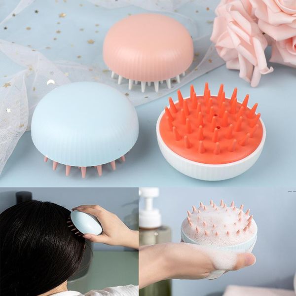 hair brushes silicone head washing comb body massager shampoo scalp massage brush, Silver
hair brushes silicone head washing comb body massager shampoo scalp massage brush, Silver