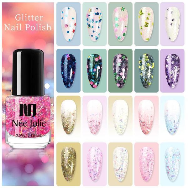 3.5ml matte nail polish varnish semi permanent glitter sparkly sequins color manicures decoration1
3.5ml matte nail polish varnish semi permanent glitter sparkly sequins color manicures decoration1