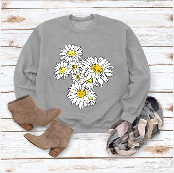 wal mart sunflower pattern loose casual round neck long sleeve sweater, Black
wal mart sunflower pattern loose casual round neck long sleeve sweater, Black