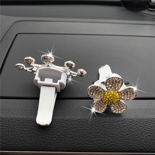 car air freshener shiny rhinestone crown outlet perfume decoration clip metal crystal flower supplies
car air freshener shiny rhinestone crown outlet perfume decoration clip metal crystal flower supplies