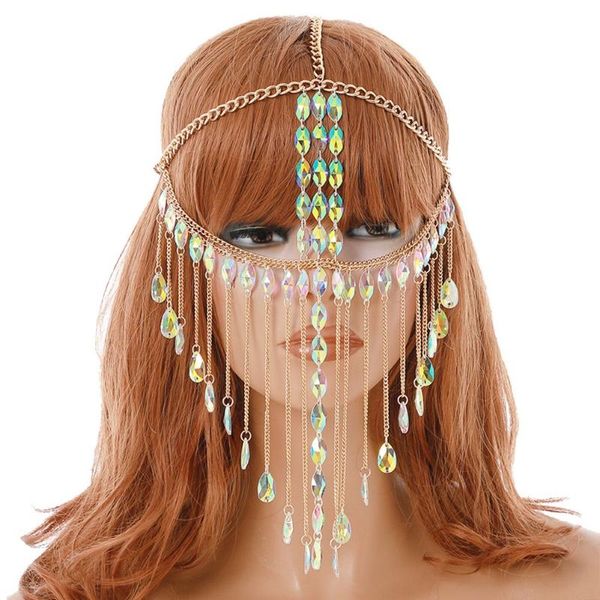 hair clips & barrettes ethnic style head chain vintage metal crystal tassel acrylic pendant women hoop accessories, Golden;silver
hair clips & barrettes ethnic style head chain vintage metal crystal tassel acrylic pendant women hoop accessories, Golden;silver