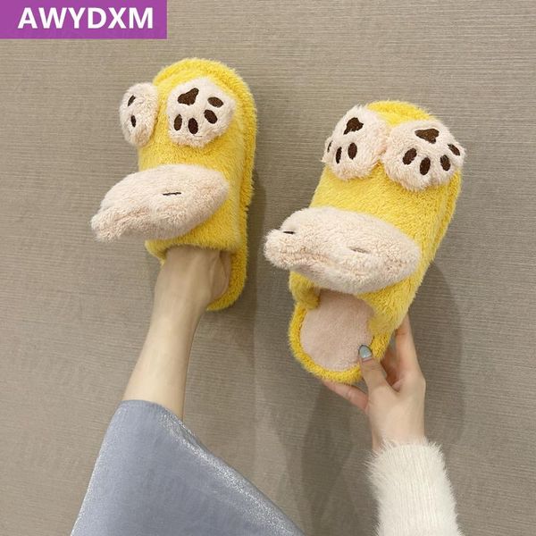 slippers 2021 shallow sweet home cotton shoes lady fur flip flops flats designer winter cozy short plush casual slides, Black
slippers 2021 shallow sweet home cotton shoes lady fur flip flops flats designer winter cozy short plush casual slides, Black