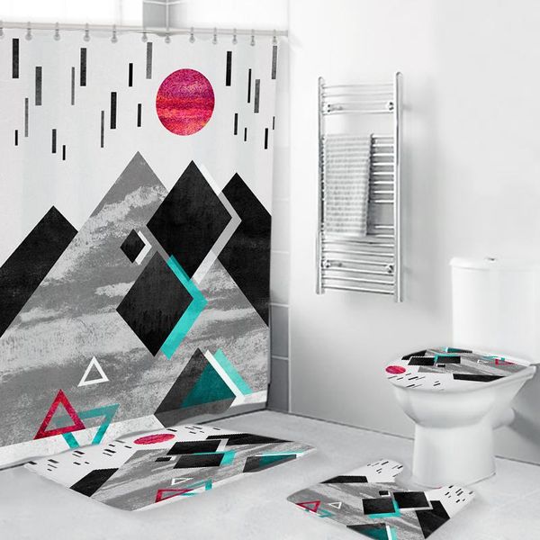 art deco bathroom curtain shower waterproof set anti-slip carpet toilet cover bath mat decoration products mats
art deco bathroom curtain shower waterproof set anti-slip carpet toilet cover bath mat decoration products mats