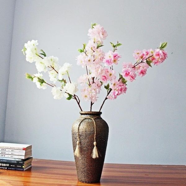 decorative flowers & wreaths 100cm simulation cherry blossoms, 3, fork large tree branches, indoor vase flower arrangements, home decoration
decorative flowers & wreaths 100cm simulation cherry blossoms, 3, fork large tree branches, indoor vase flower arrangements, home decoration
