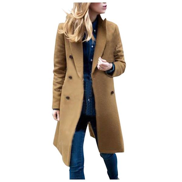 women's jackets women coats and 2021 plus size 5xl autumn winter wide lapel double-line buttons warm coat outwear overcoat, Black;brown
women's jackets women coats and 2021 plus size 5xl autumn winter wide lapel double-line buttons warm coat outwear overcoat, Black;brown