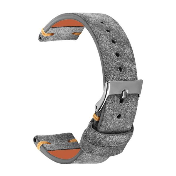 watch bands suede strap genuine leather retro gray brown watchbands 20mm 22mm stitching wristband replacement band parts, Black;brown
watch bands suede strap genuine leather retro gray brown watchbands 20mm 22mm stitching wristband replacement band parts, Black;brown